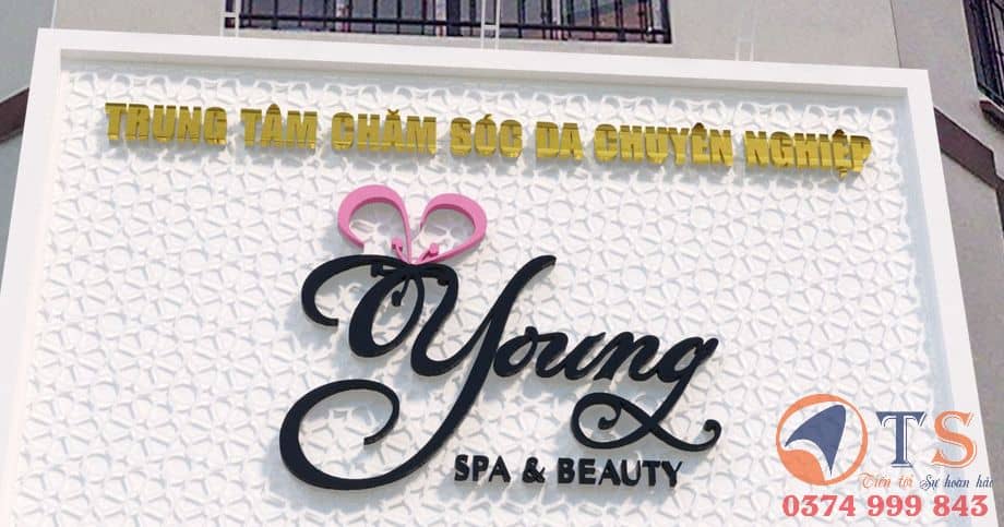 Thi công chữ nổi mica – thi công chữ nổi led