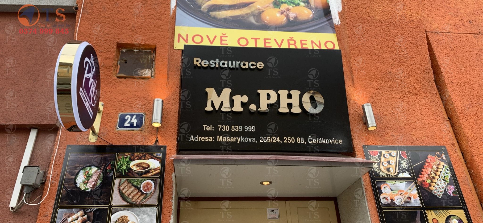 Bảng hiệu chữ inox