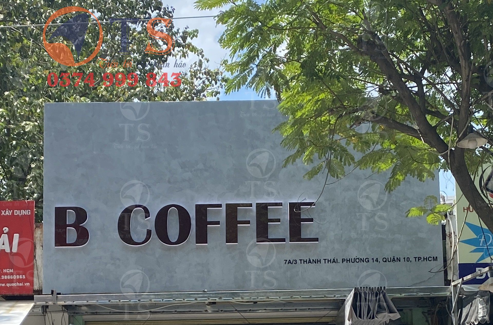 Bảng hiệu Coffee