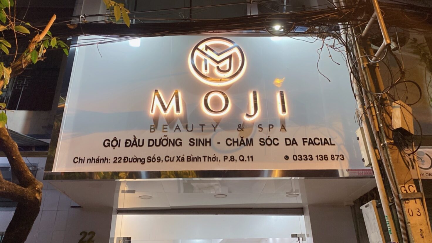 Bảng hiệu Spa