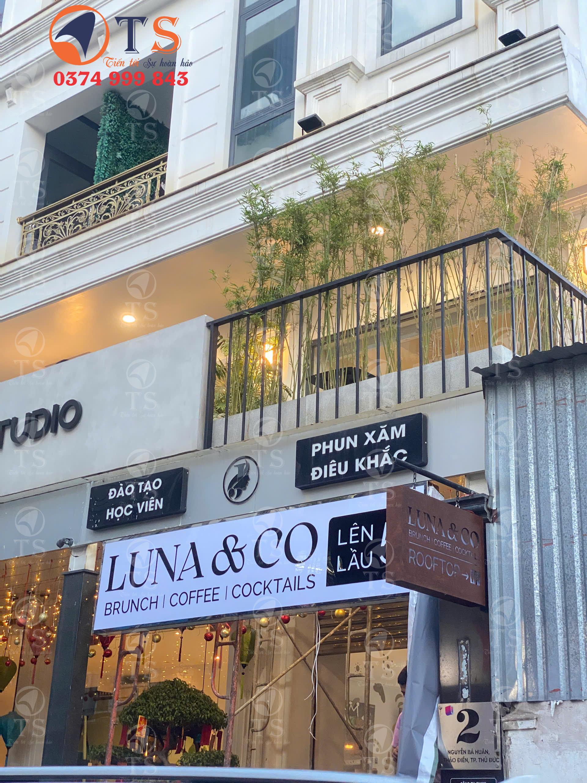 Bảng hiệu hộp đèn Coffee