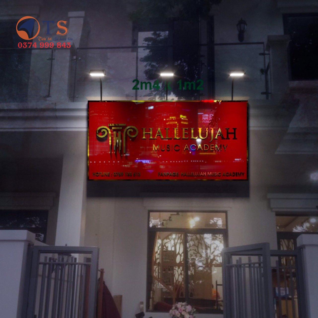 THI CÔNG BẢNG HIỆU TRUNG TÂM ÂM NHẠC