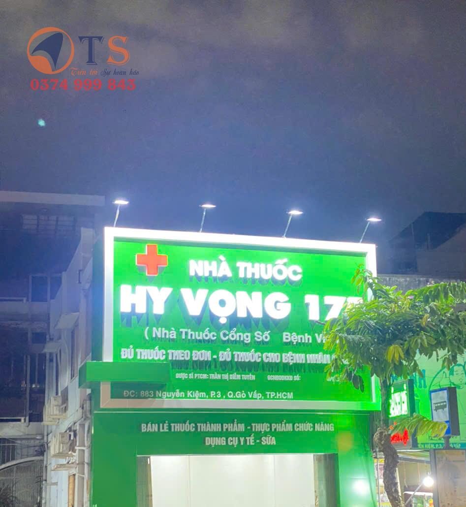 💡 Thi Công Bảng Hiệu Nhà Thuốc Chuyên Nghiệp – Bền Đẹp Chuẩn Y Tế | Quảng Cáo TS