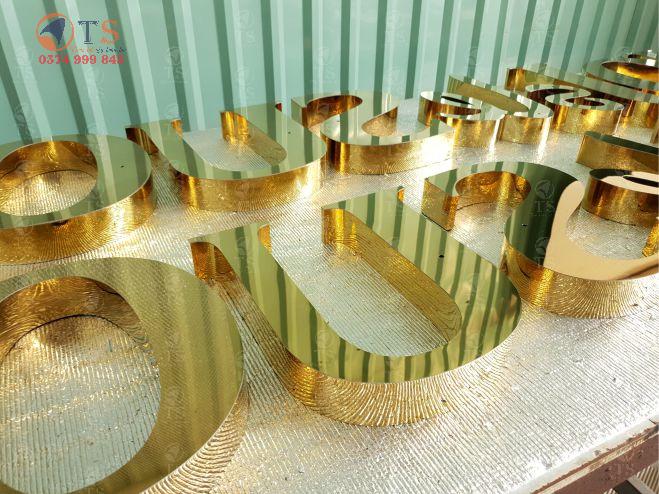Gia công chữ inox giá tận xưởng ⚙️